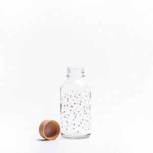Carry Bottle Glasflasche 0,4l flying Circles