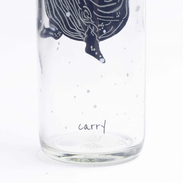 Carry Bottle Glasflasche 0,7l ocean surf