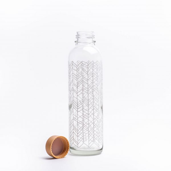 Carry Bottle Glasflasche 0,7l structure of life